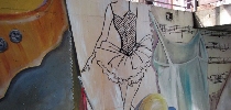 Detail Ballerina drawing